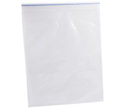 Clip seal plastic bag