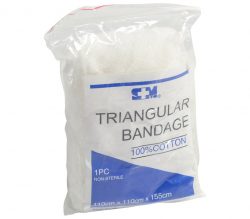 Cotton triangular bandage