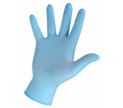 Nitrile powder free gloves large size (2 pack)